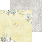Craft O'Clock - Papel para scrapbooking Sweet Prince de 15x15