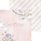 Craft O'Clock - Papel para scrapbooking Sweet Princess de 15x15