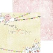 Craft O'Clock - Papel para scrapbooking Sweet Princess de 15x15