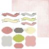 Craft O'Clock - Papel para scrapbooking Sweet Princess de 15x15