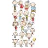 Chilhood Crayons - Hojas de recortables 6