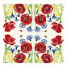 Servilleta decorada para la técnica del decoupage - Amapolas y Dientes de León