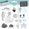 Sellos acrílicos Aladine Stampo Clear Poisson (4221)