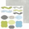 Craft O'Clock - Papel para scrapbooking Lovely Prince de 15x15