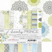 Craft O'Clock - Papel para scrapbooking Lovely Prince de 15x15