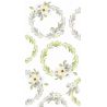 Craft O'Clock Wreath II – Hojas de recortables glitter