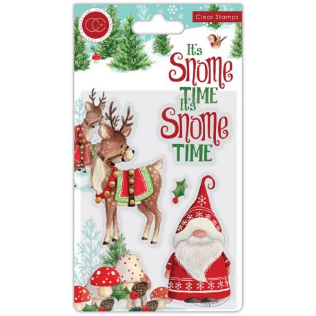 Craft Consortium | Set de sellos acrílicos It's Snome Time – Snome time