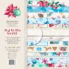 LemonCraft - Set de cartulinas para scrapbooking Joy to the World 30x30 (LZP-JTW01)