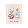 LemonCraft - Set de chapas adhesivas Chapas Joy to the World (LD-JTW01)