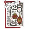 Sello silicona Woodware   25th December (FRS768)