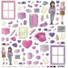 Craft O'Clock Kara & Lina - Hoja de recortables premium 4