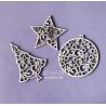 Laser Cut - Set decoraciones navideñas