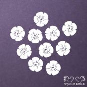 Laser Cut - Flores de lino