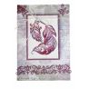 Troquel Borde Art Nouveau tarjeta