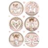 Papel Arroz A4 Little Girl Round