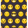 Tejido de puntos Interlock Smileys