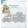 Troquel Coche Caravana
