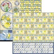 Sicilia Pattern 30x30 paper Pad - Contraportada