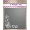 3D Embossing Folder Rose Corner
