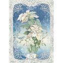 Papel Arroz A4 Poinsettia