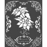 Stencil Poinsettia - positivo