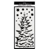 Stencil Christmas Tree