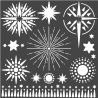 Stencil Stars - positivo