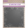 3D Embossing Folder - Marco copos de nieve