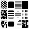 Template 12x12 - Life Shapes Small