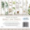 White as Snow Flowers Ornaments 15X15 Set