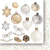 White as Snow Flowers Ornaments 15X15 pagina 4