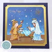 Set Sellos Acrílicos Nativity - Nativity - tarjeta