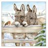Servilleta Donkeys