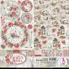 Frozen Roses  Pattern 30x30 paper Pad