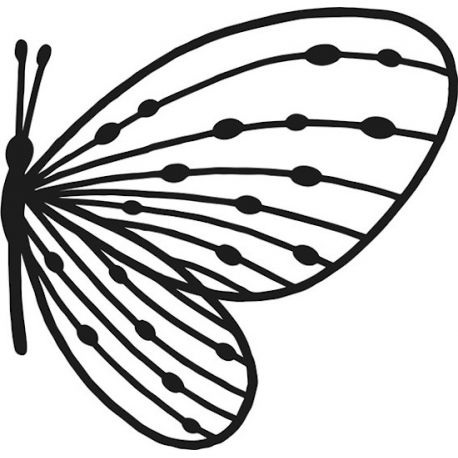 Troquel Perfil de Mariposa