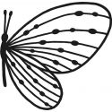 Troquel Perfil de Mariposa