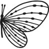Troquel Perfil de Mariposa