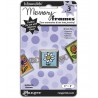 MEMORY GLASS FRAMES 1” PLATA
