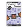 MEMORY GLASS FRAMES 1” PLATA ENVEJECIDO