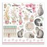 Orchids and Cats Paper Pack 30x30 - Contraportada