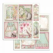 Orchids and Cats Paper Pack 30x30 - pagina 9