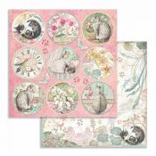Orchids and Cats Paper Pack 30x30 - pagina 10