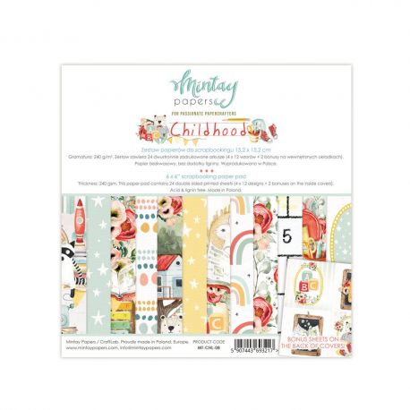 Childhood 15x15 Paper Pad Childhood 15x15 Paper Pad