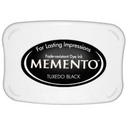 Tampón de tinta Memento Pad Tuxedo Black de Tsukineko