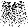 Stencil In Love - Falling Hearts