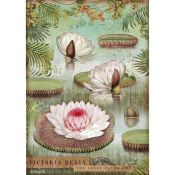 Papel Arroz A4 Water Lily