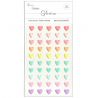 Glossies Mini Hearts - Cotton Candy