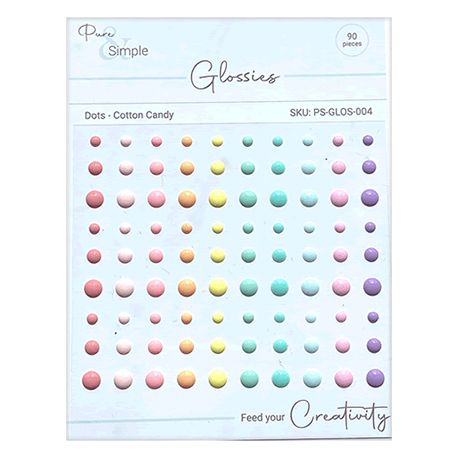 Glossies Mini Dots - Cotton Candy