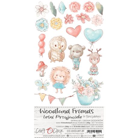 Woodland Friends - Extras to cut Set