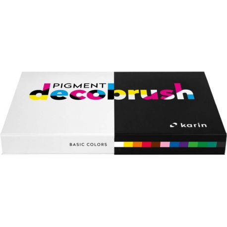 Pigment DecoBrush Caja Basic Colors